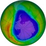 Antarctic Ozone 2001-09-21